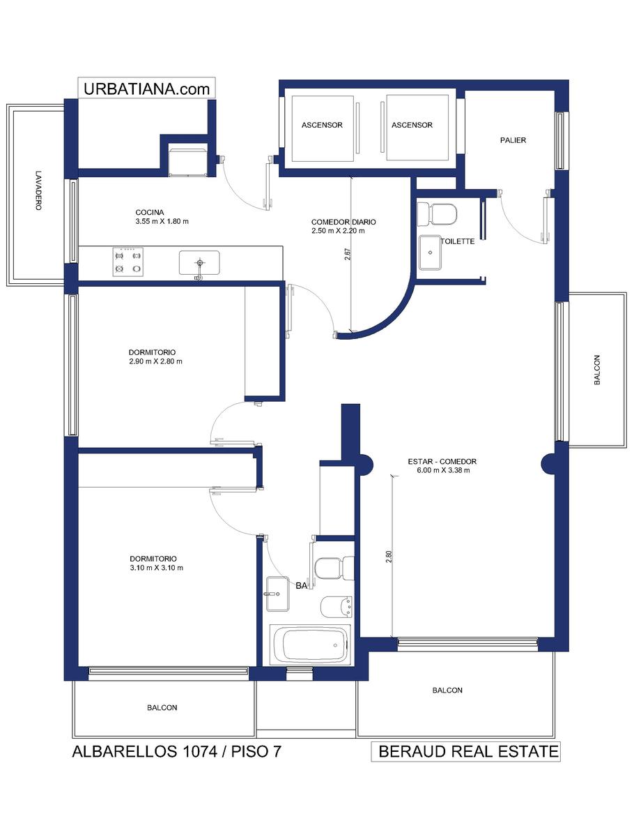 Venta Departamento 3 Ambientes con Vista y Terrazas en Torre en Acassuso