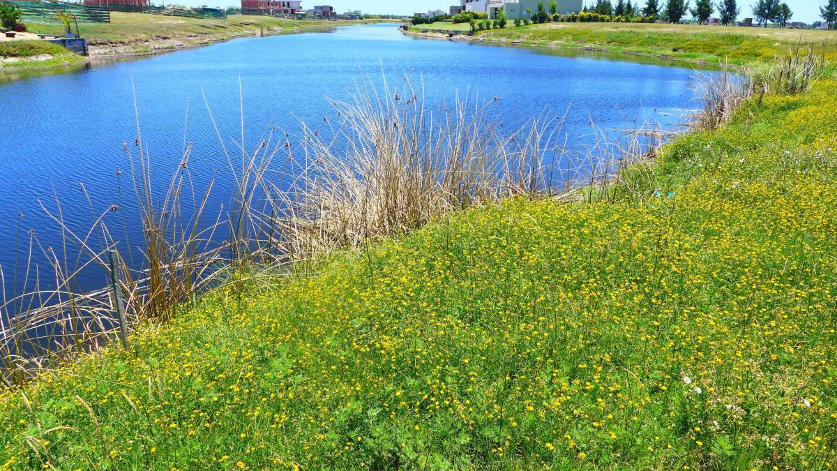 Venta Lote a Laguna Barrio El Naudir con proyecto incluido
