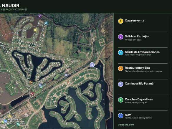 Casa en Venta con Muelle Propio sobre el Río – El Naudir, Escobar