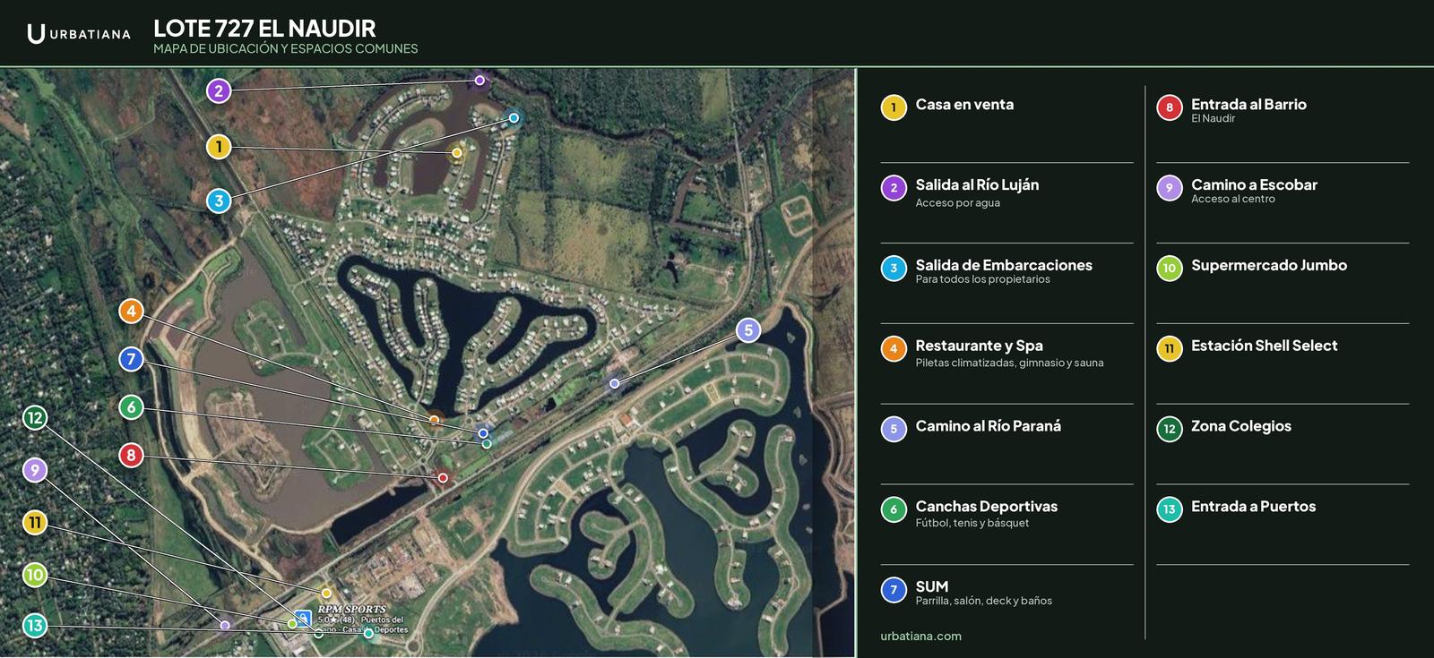 Casa en Venta con Muelle Propio sobre el Río – El Naudir, Escobar